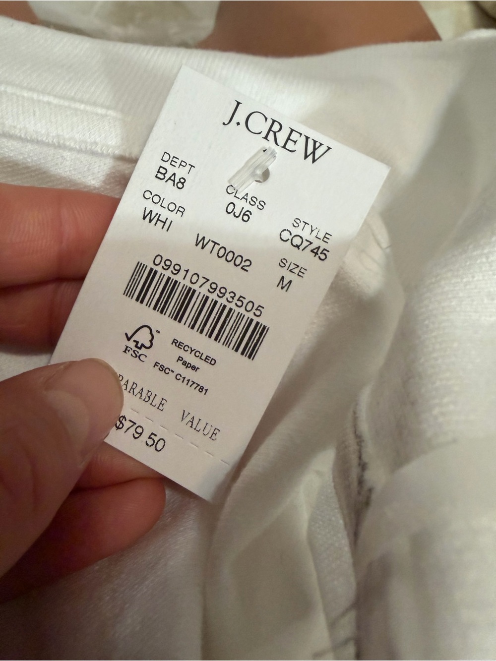 J crew white Flex piqué johnny-collar polo shirt - Picture 2 of 2